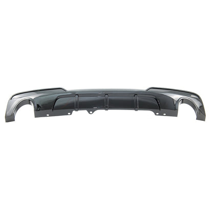 Heckstoßstange Diffusor Hochglanz Schwarz passend für BMW 5er F10 F11 2009-2016