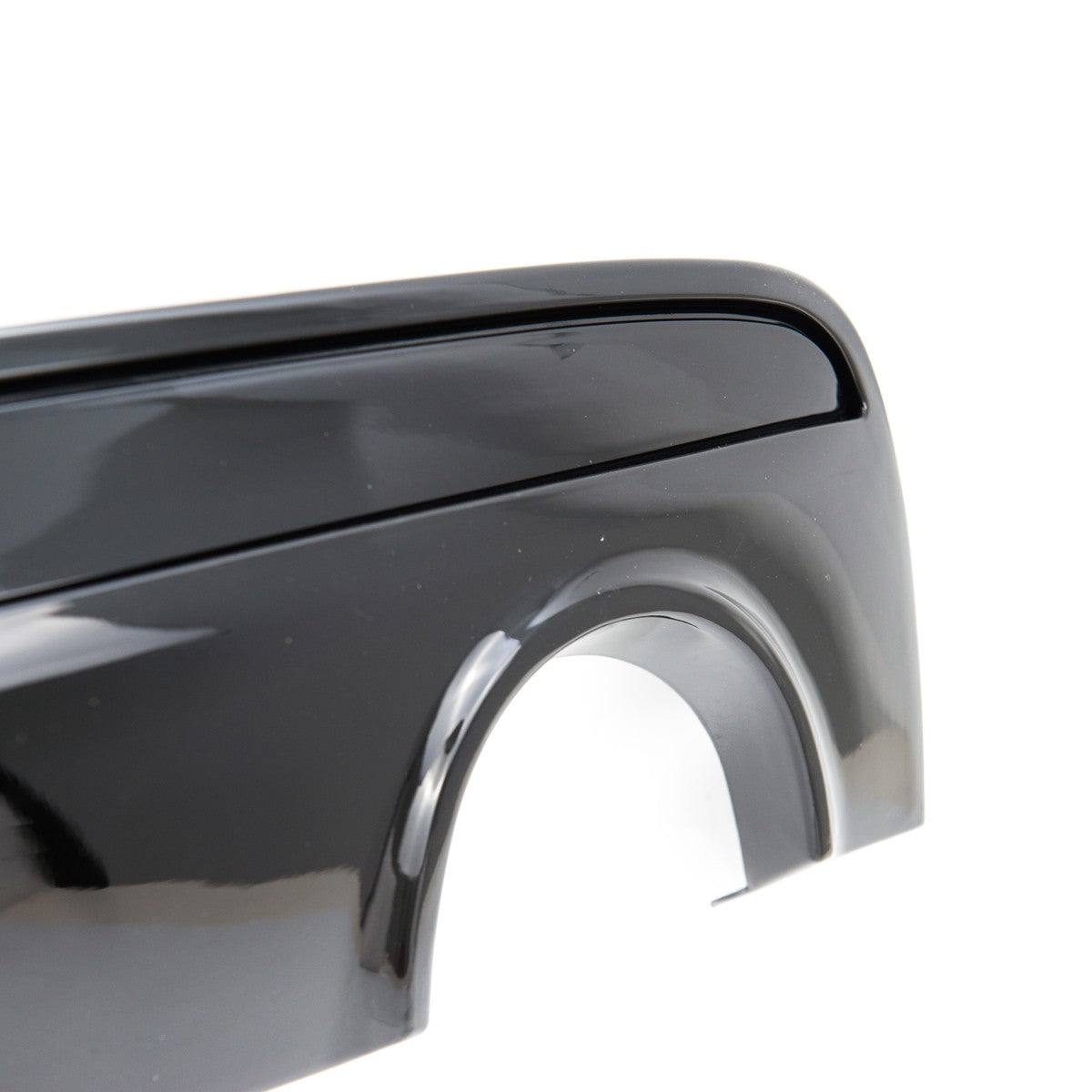 Heckstoßstange Diffusor Hochglanz Schwarz passend für BMW 5er F10 F11 2009-2016