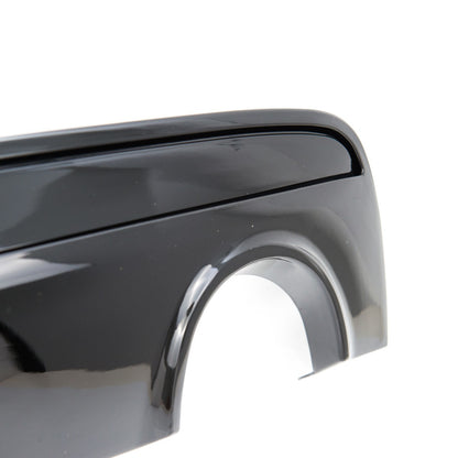 Heckstoßstange Diffusor Hochglanz Schwarz passend für BMW 5er F10 F11 2009-2016