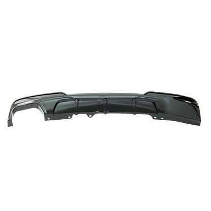 Heckstoßstange Diffusor Hochglanz Schwarz passend für BMW 5er F10 F11 2009-2016