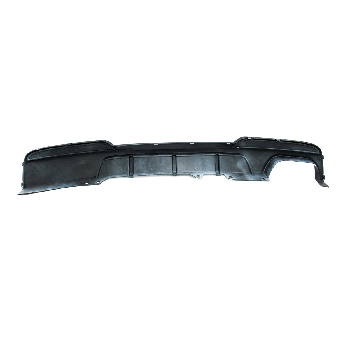 Heckstoßstange Diffusor Hochglanz Schwarz passend für BMW 5er F10 F11 2009-2016