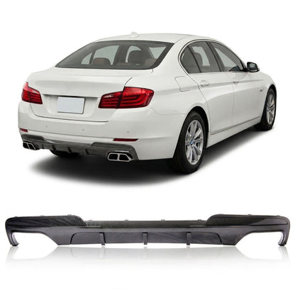 Sport Heckspoiler Diffusor Carbon-Optik passend für BMW 5 F10/F11 2009-2016