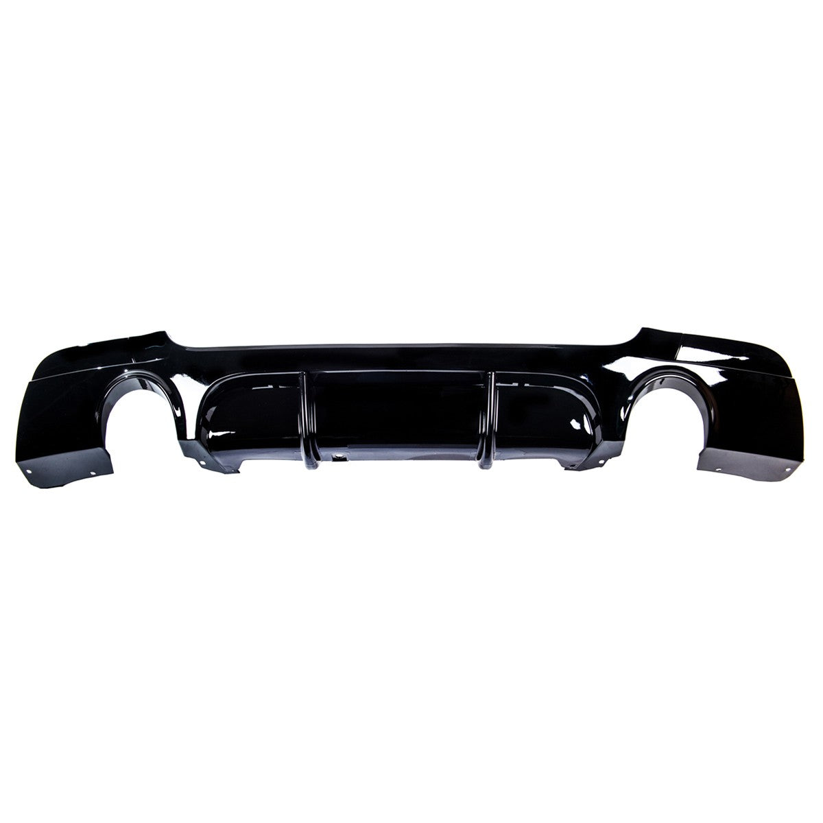 Heckstoßstange Diffusor Hochglanz Schwarz passend für BMW 3er E92 E93 335i 2006-2013