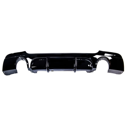 Heckstoßstange Diffusor Hochglanz Schwarz passend für BMW 3er E92 E93 335i 2006-2013