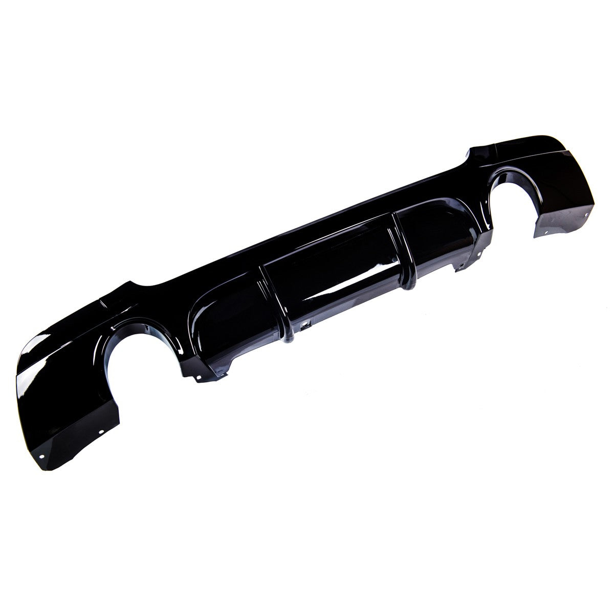 Heckstoßstange Diffusor Hochglanz Schwarz passend für BMW 3er E92 E93 335i 2006-2013