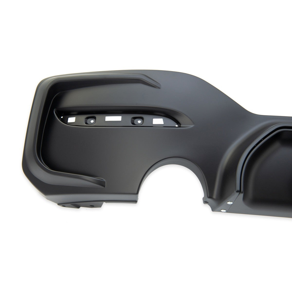 Sport Heckstoßstange Diffusor Matt Schwarz passend für BMW 1er (F20 F21) 2015-2019