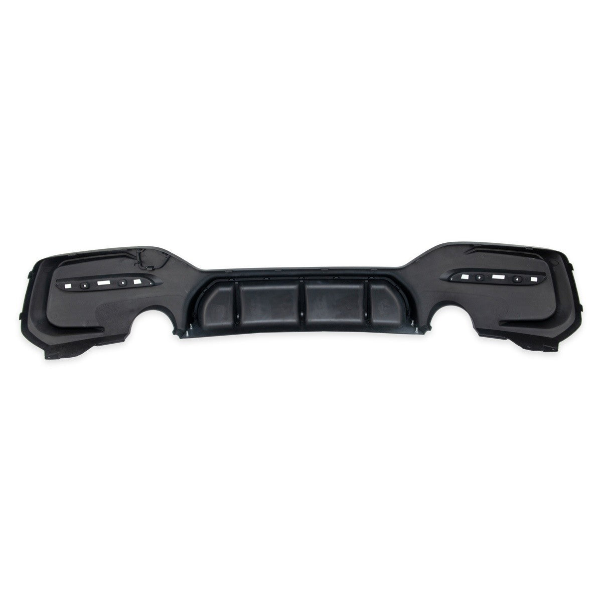 Sport Heckstoßstange Diffusor Matt Schwarz passend für BMW 1er (F20 F21) 2015-2019