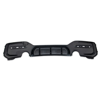 Sport Heckstoßstange Diffusor Matt Schwarz passend für BMW 1er (F20 F21) 2015-2019