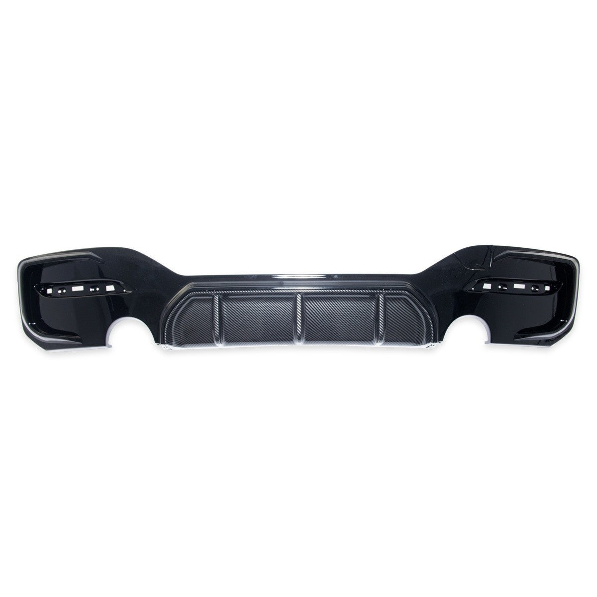 Heckstoßstange Diffusor Carbon-Optik passend für BMW 1er F20 F21 2015-2019