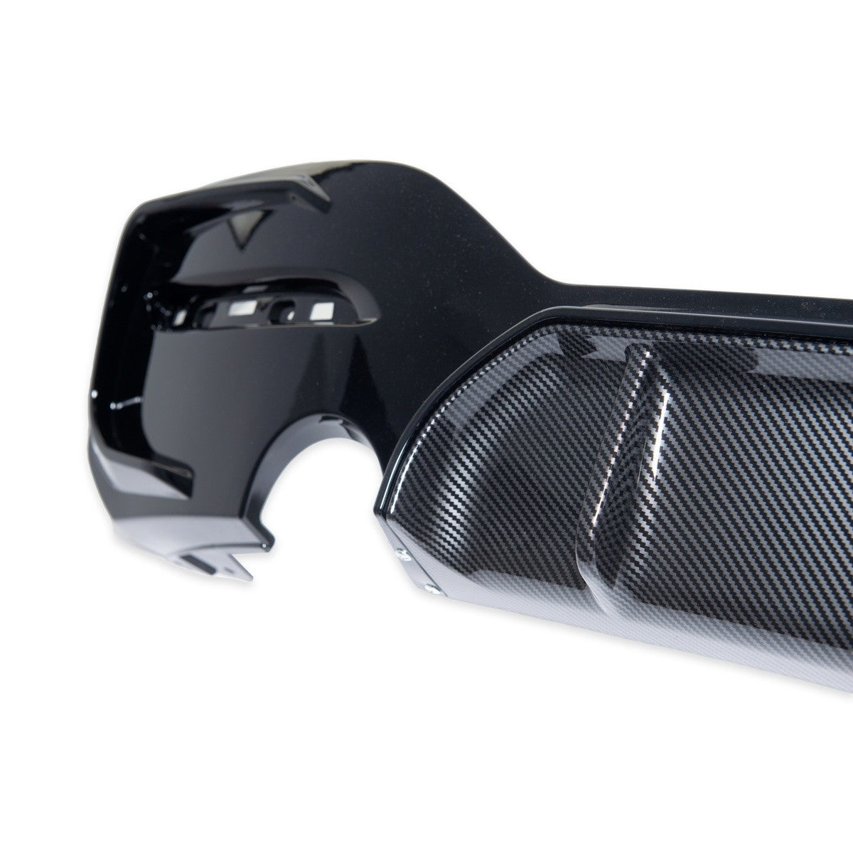 Heckstoßstange Diffusor Carbon-Optik passend für BMW 1er F20 F21 2015-2019