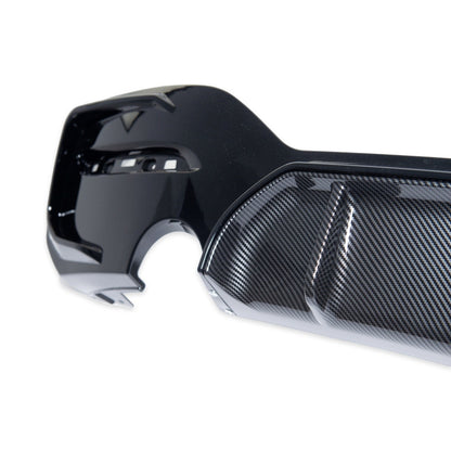 Heckstoßstange Diffusor Carbon-Optik passend für BMW 1er F20 F21 2015-2019