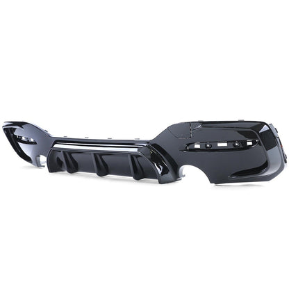 Heckstoßstange Diffusor Hochglanz Schwarz passend für BMW 1er F20 F21 Hatchback 2015-2019