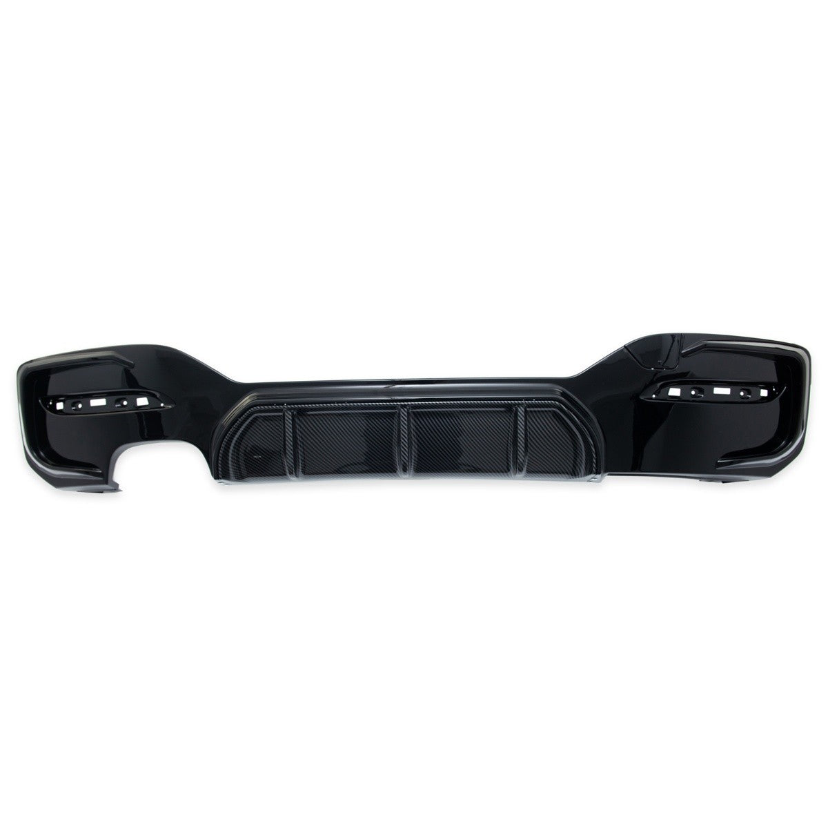 Heckstoßstange Diffusor Carbon-Optik passend für BMW 1er F20 F21 2015-2019