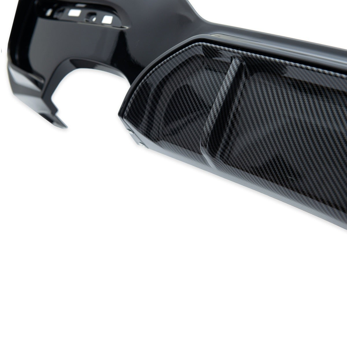 Heckstoßstange Diffusor Carbon-Optik passend für BMW 1er F20 F21 2015-2019