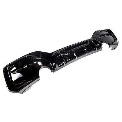 Heckstoßstange Diffusor Hochglanz Schwarz passend für BMW 1er F20 F21 Facelift 2015-2019