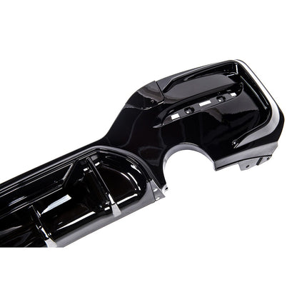 Heckstoßstange Diffusor Hochglanz Schwarz passend für BMW 1er F20 F21 Facelift 2015-2019