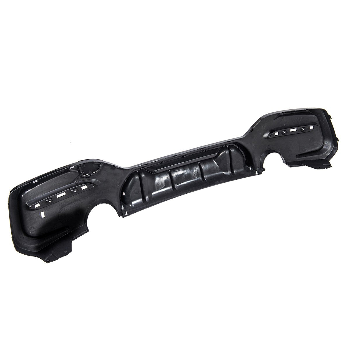 Heckstoßstange Diffusor Hochglanz Schwarz passend für BMW 1er F20 F21 Facelift 2015-2019