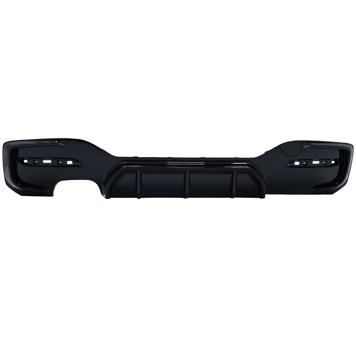 Heckstoßstange Diffusor Hochglanz Schwarz passend für BMW 1 F20 F21 Hatchback 2015-2019