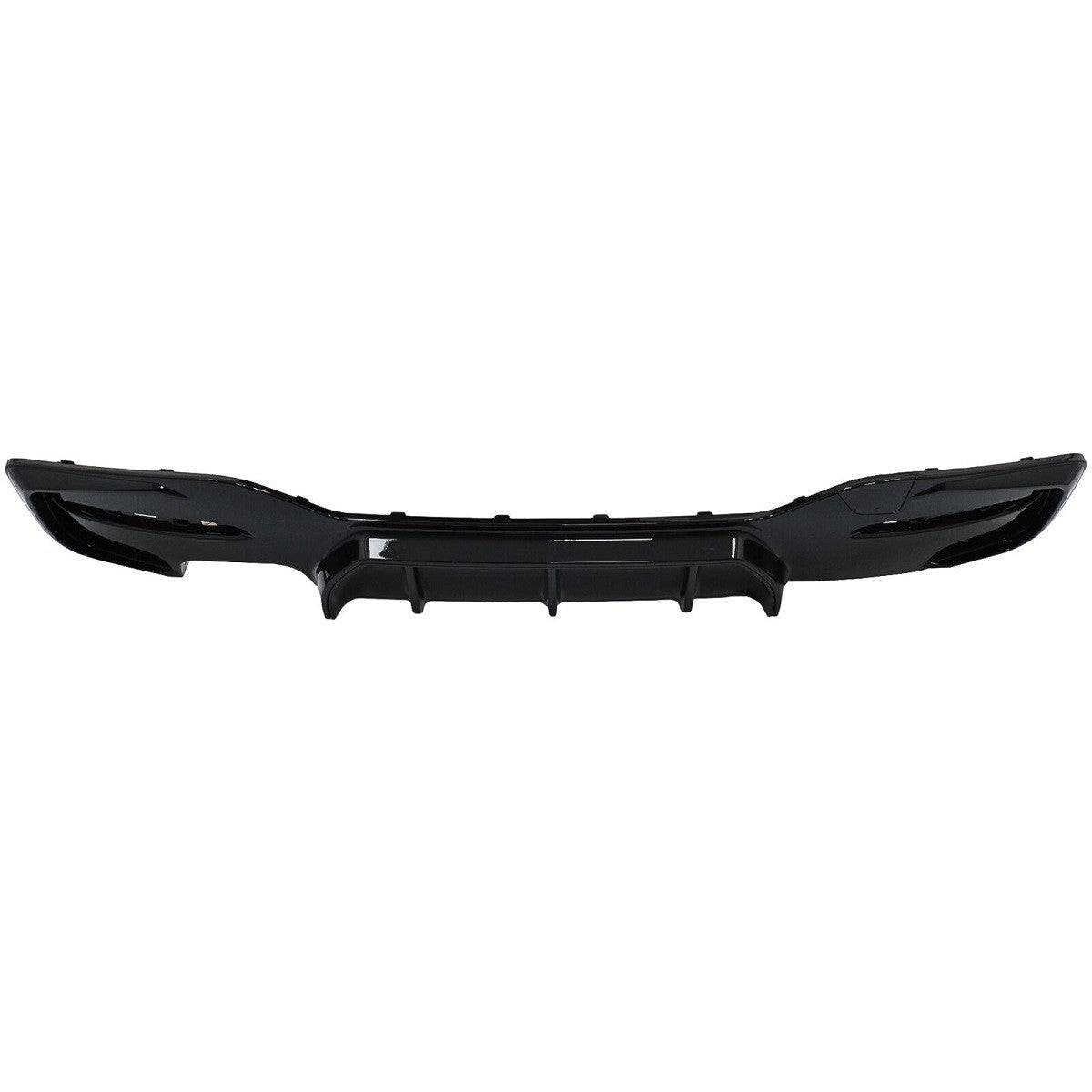 Heckstoßstange Diffusor Hochglanz Schwarz passend für BMW 1 F20 F21 Hatchback 2015-2019