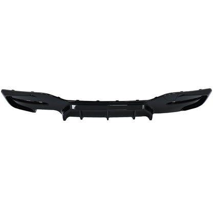 Heckstoßstange Diffusor Hochglanz Schwarz passend für BMW 1 F20 F21 Hatchback 2015-2019