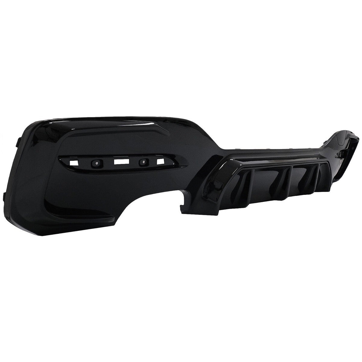 Heckstoßstange Diffusor Hochglanz Schwarz passend für BMW 1 F20 F21 Hatchback 2015-2019