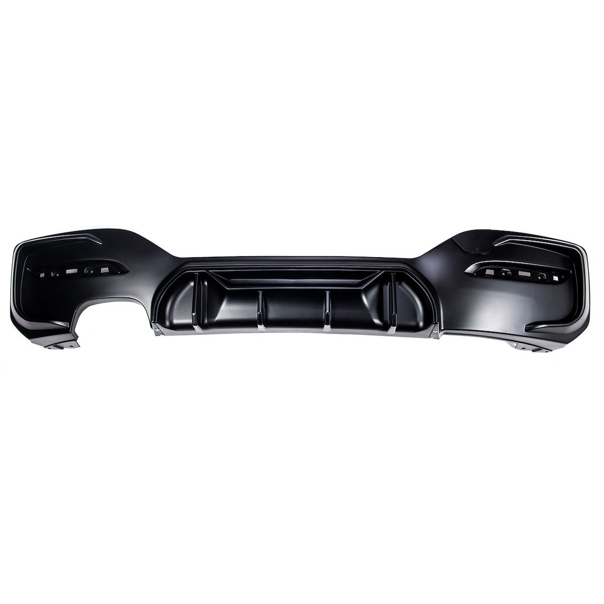 Heckstoßstange Diffusor Matt Schwarz passend für BMW 1er F20 F21 2015-2019
