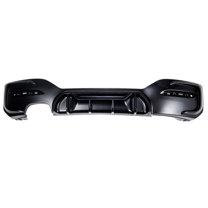 Heckstoßstange Diffusor Matt Schwarz passend für BMW 1er F20 F21 2015-2019