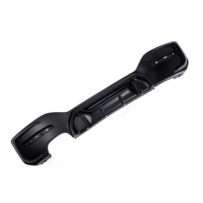 Heckstoßstange Diffusor Matt Schwarz passend für BMW 1er F20 F21 2015-2019