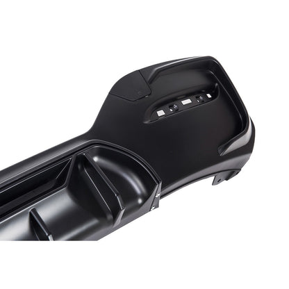 Heckstoßstange Diffusor Matt Schwarz passend für BMW 1er F20 F21 2015-2019