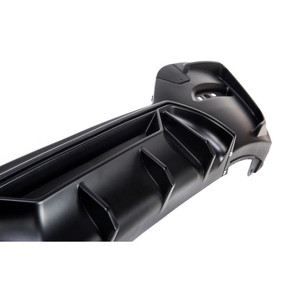 Heckstoßstange Diffusor Matt Schwarz passend für BMW 1er F20 F21 2015-2019