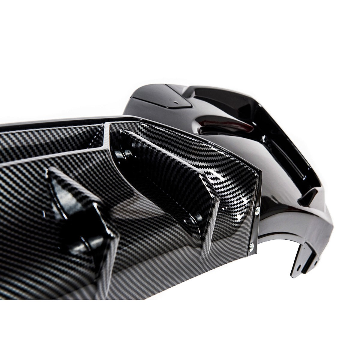 Heckspoiler Diffusor Carbon-Optik passend für BMW 1er F20 F21 2015-2019