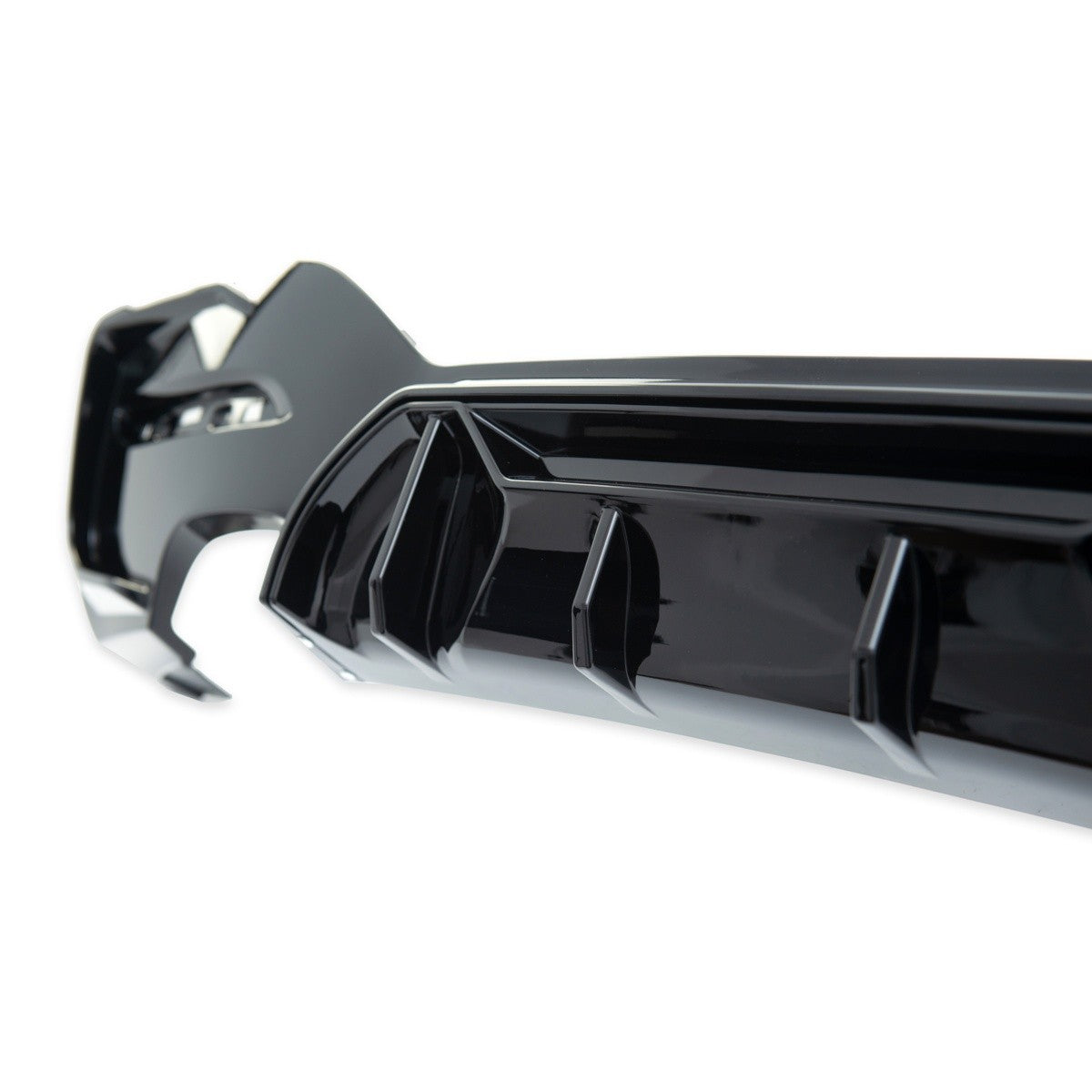Heckspoiler Diffusor Hochglanz Schwarz passend für BMW 1er F20 F21 2015-2019