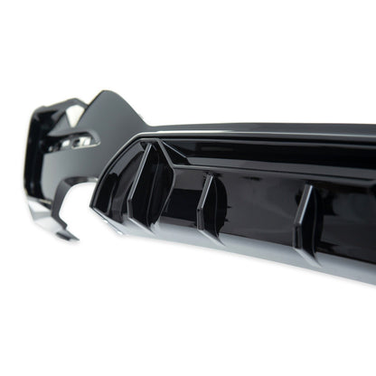 Heckspoiler Diffusor Hochglanz Schwarz passend für BMW 1er F20 F21 2015-2019
