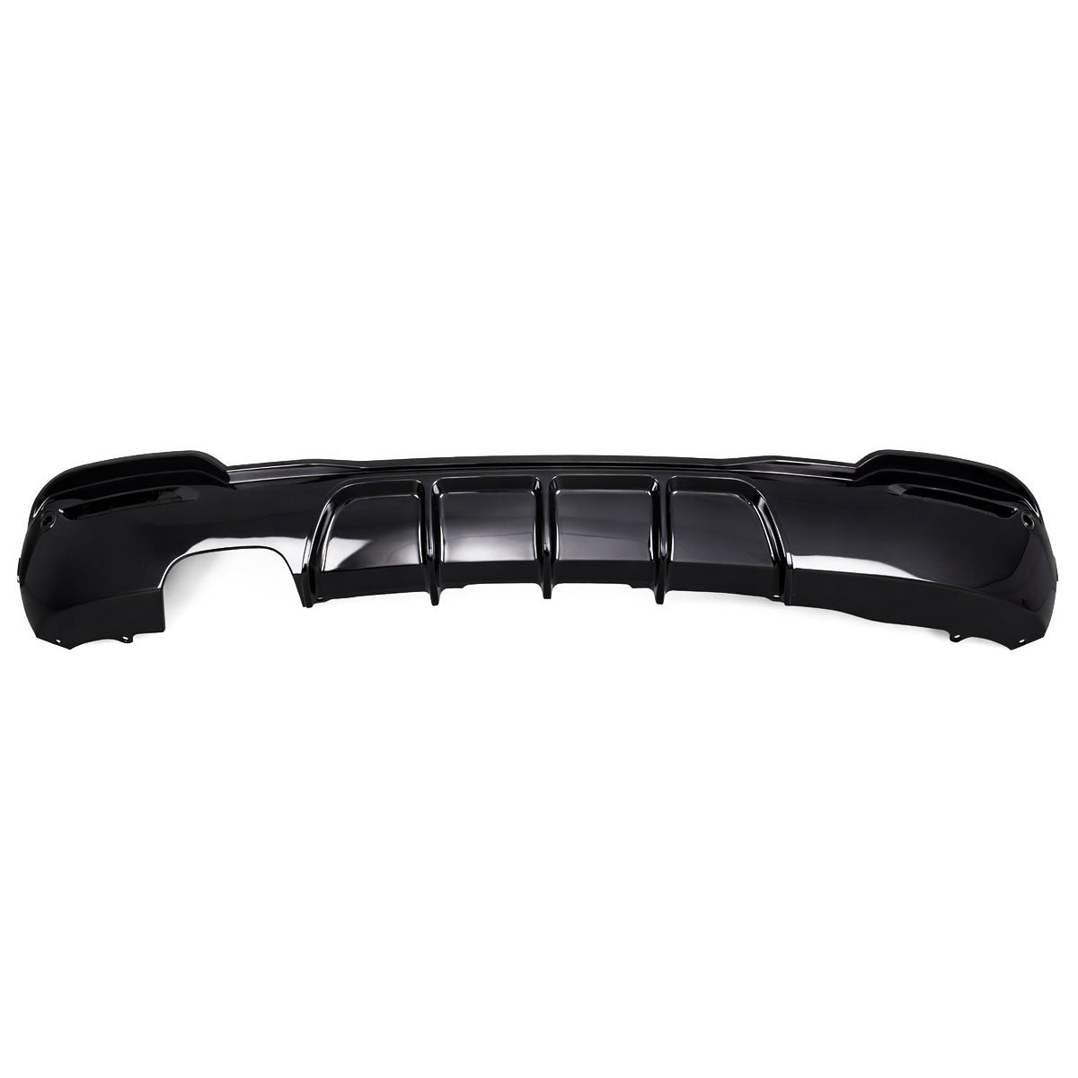 Sport Heckstoßstange Diffusor Hochglanz Schwarz passend für BMW 3er F34 GT 2013-2020