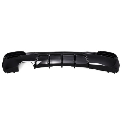Sport Heckstoßstange Diffusor Hochglanz Schwarz passend für BMW 3er F34 GT 2013-2020