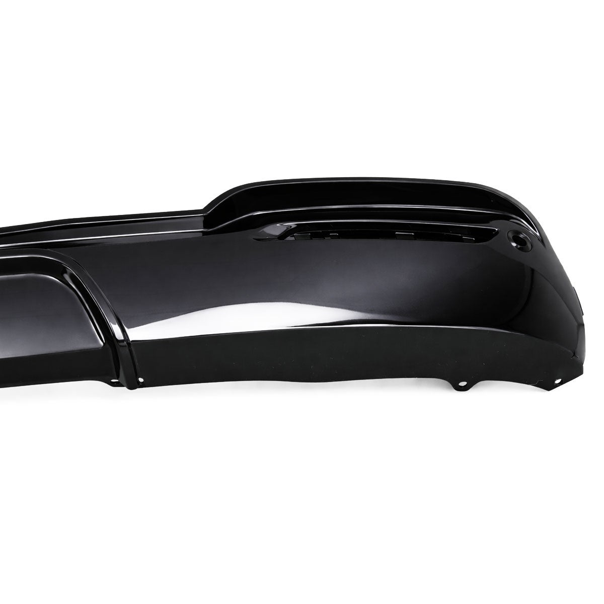 Sport Heckstoßstange Diffusor Hochglanz Schwarz passend für BMW 3er F34 GT 2013-2020