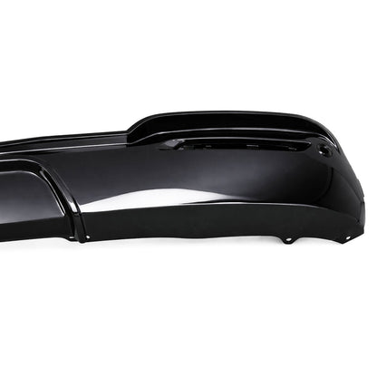 Sport Heckstoßstange Diffusor Hochglanz Schwarz passend für BMW 3er F34 GT 2013-2020