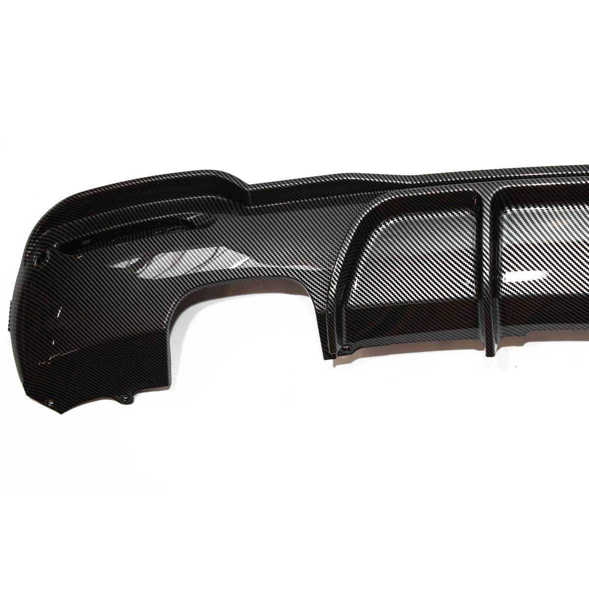 Sport Heckstoßstange Diffusor Carbon-Optik passend für BMW 3er GT F34 2013-2020