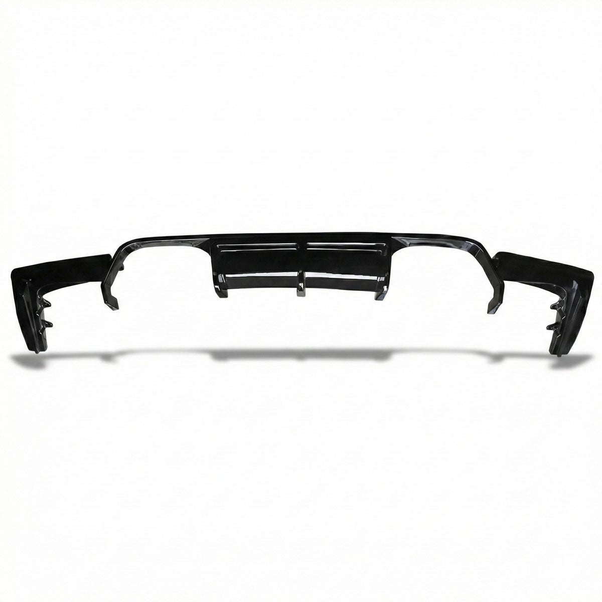 Heckstoßstange Diffusor Hochglanz Schwarz passend für BMW 3er F30 Limousine 2011-2018