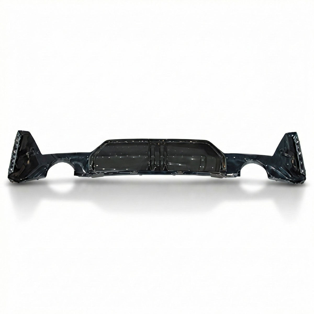 Heckstoßstange Diffusor Hochglanz Schwarz passend für BMW 3er G20 G21 LCI 2022->>