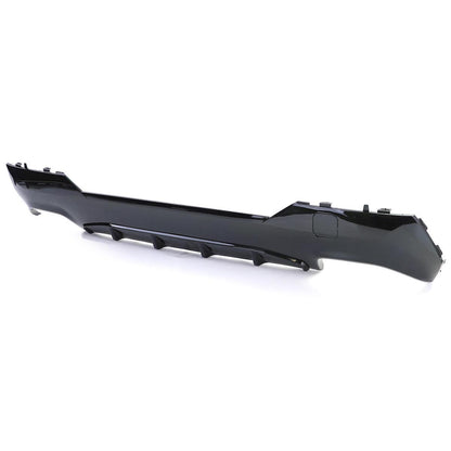 Heckstoßstange Diffusor Hochglanz Schwarz passend für BMW 4er G22 G23 2021-