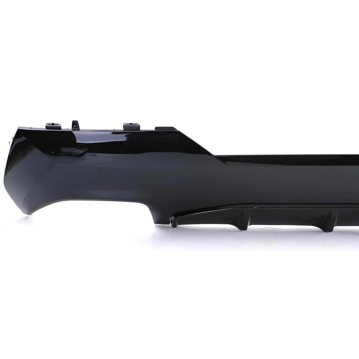 Heckstoßstange Diffusor Hochglanz Schwarz passend für BMW 4er G22 G23 2021-