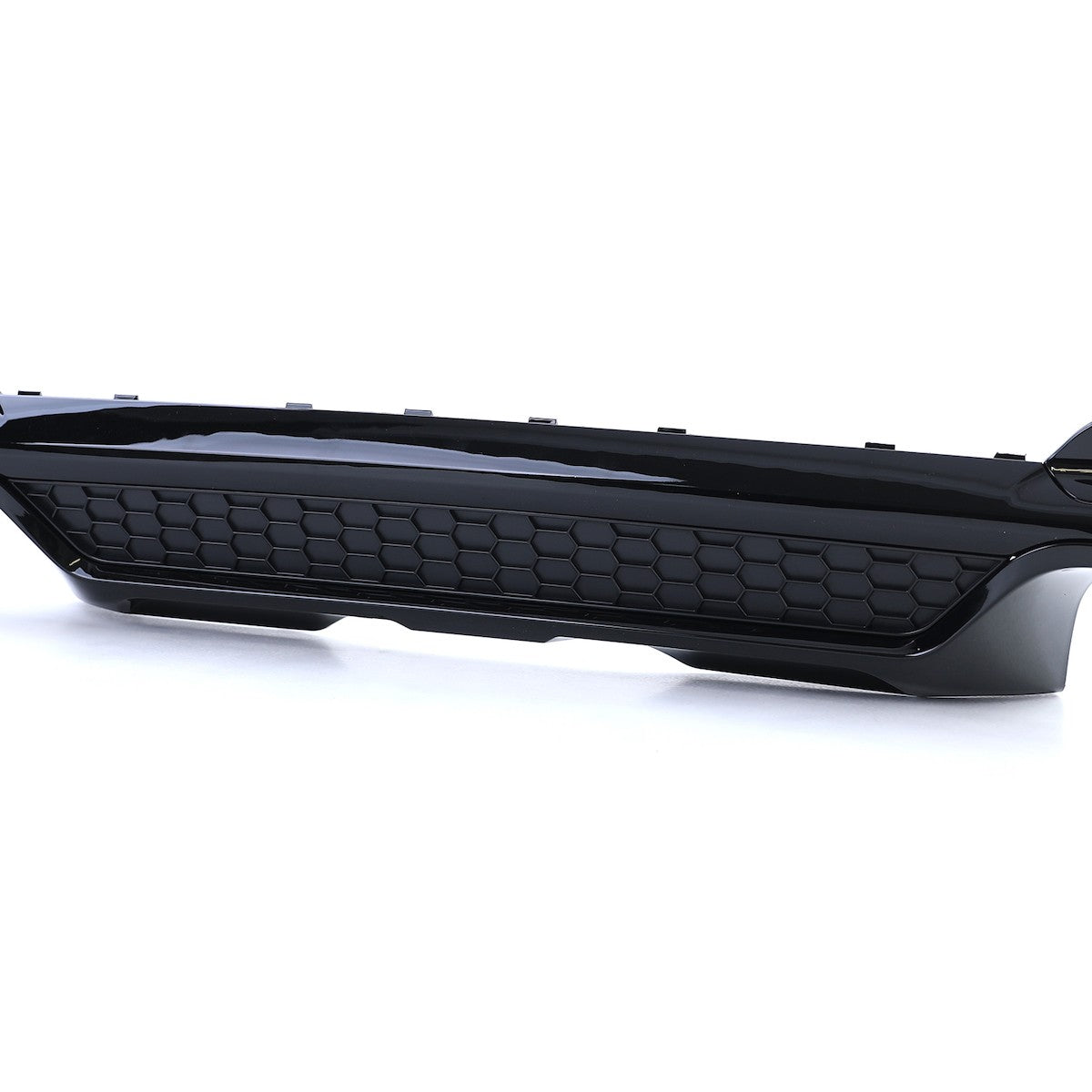 Heckstoßstange Diffusor Hochglanz Schwarz passend für BMW X3 G01 2017-2021