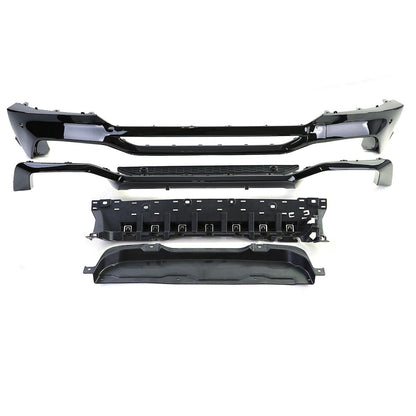 Heckstoßstange Diffusor Hochglanz Schwarz passend für BMW X4 G02 2018-2022