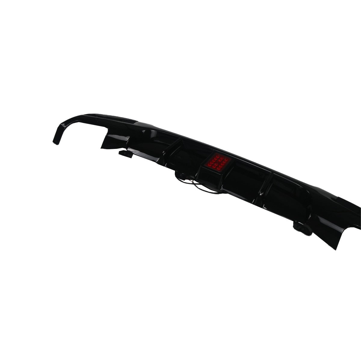 Heckdiffusor Hochglanz Schwarz LED passend für BMW 3er E90 E91 2005-2011