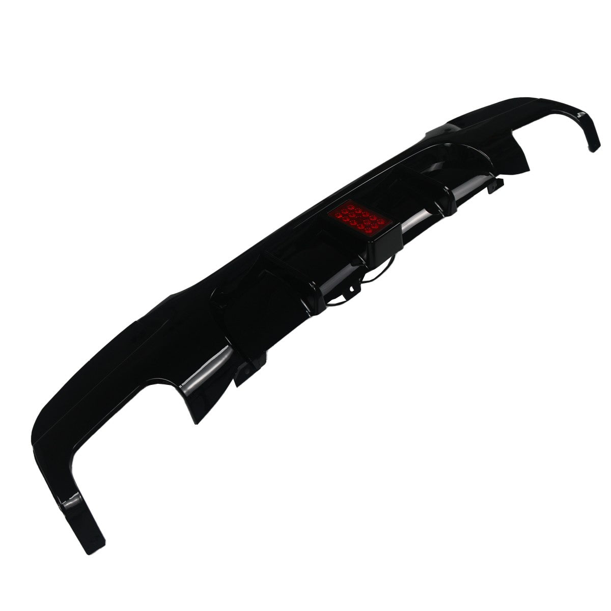 Heckdiffusor Hochglanz Schwarz LED passend für BMW 3er E90 E91 2005-2011