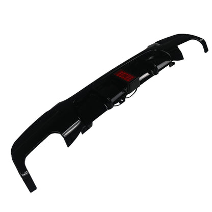 Heckdiffusor Hochglanz Schwarz LED passend für BMW 3er E90 E91 2005-2011