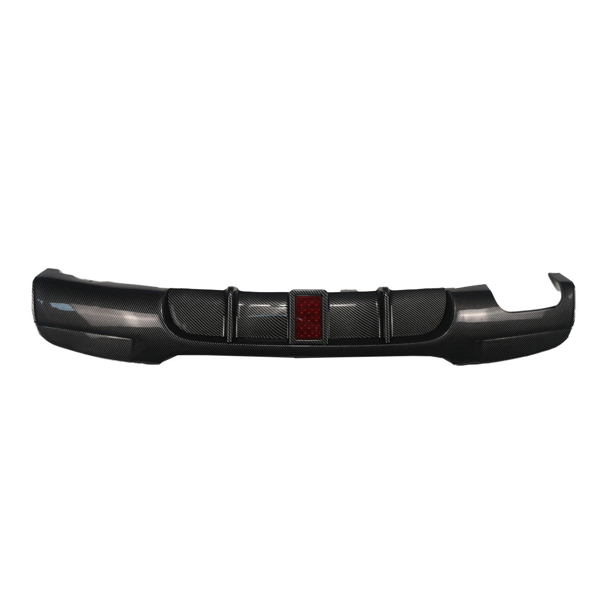 Heckstoßstange Diffusor Carbon-Optik + LED passend für BMW 3er E90 E91 2005-2011