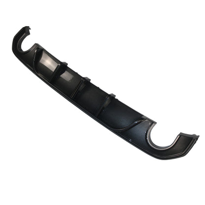 Heckstoßstange Diffusor Carbon-Optik mit LED passend für BMW 4er G26 2021-2024