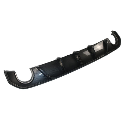 Heckstoßstange Diffusor Carbon-Optik mit LED passend für BMW 4er G26 2021-2024